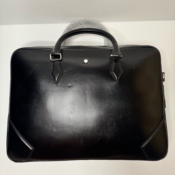 Montblanc MEISTERSTÜCK DOCUMENT CASE Black Leather - Picture 11 of 17